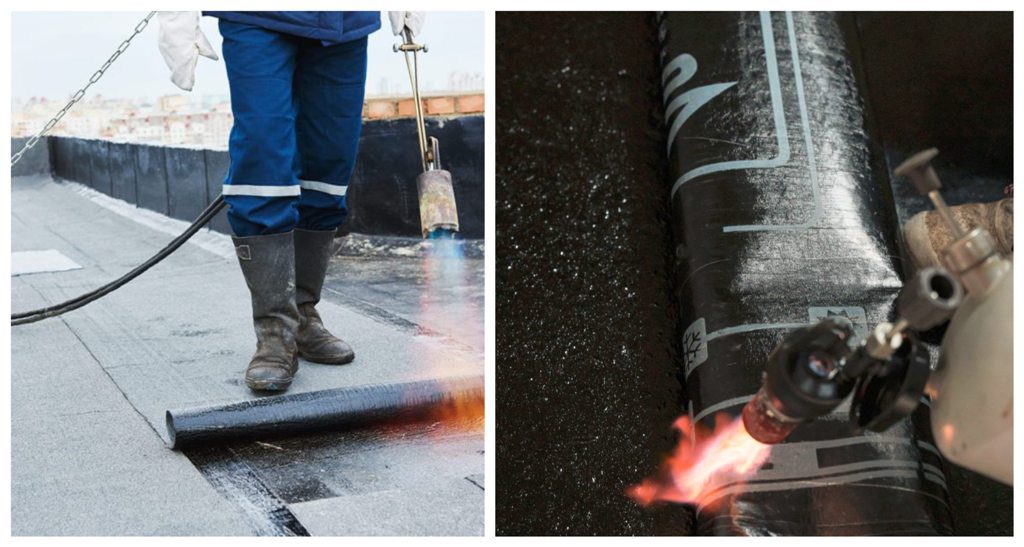 Ремонт на течове от плоски покриви, Хидростоп