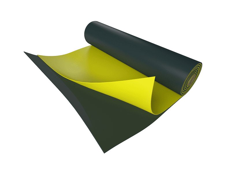 Хидроизолация срещу подпопочвена влага с повишен риск от замърсяване FATRAFOL 803/V