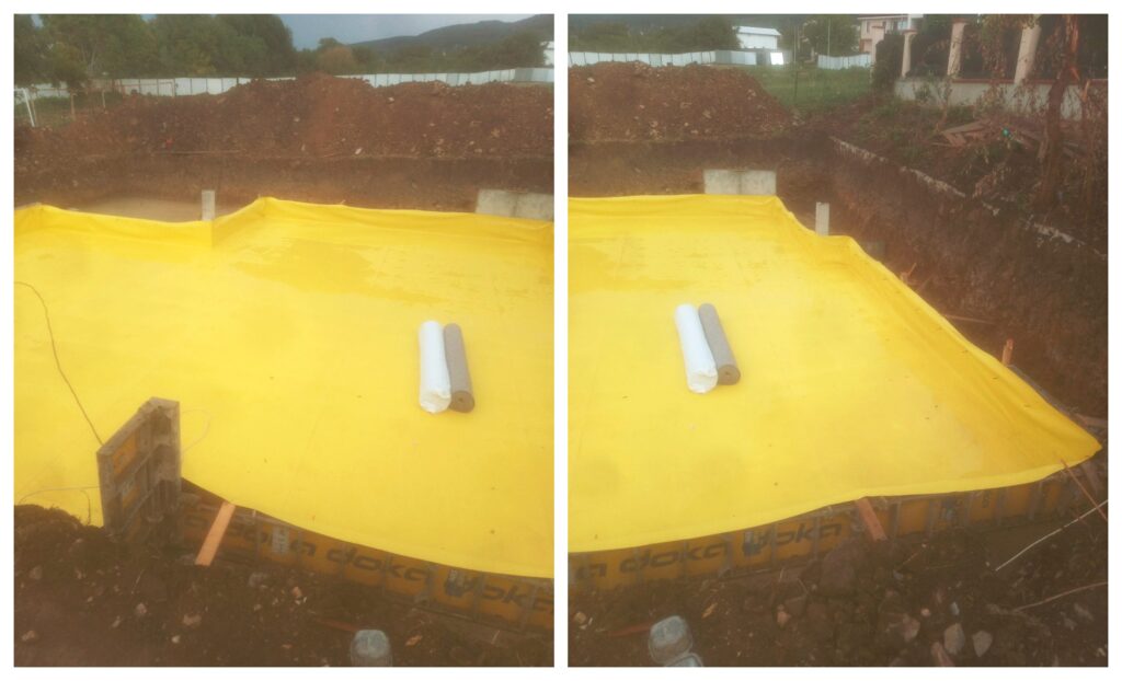 Подземна хидроизолация на къща в Драгалевци, Хидростоп