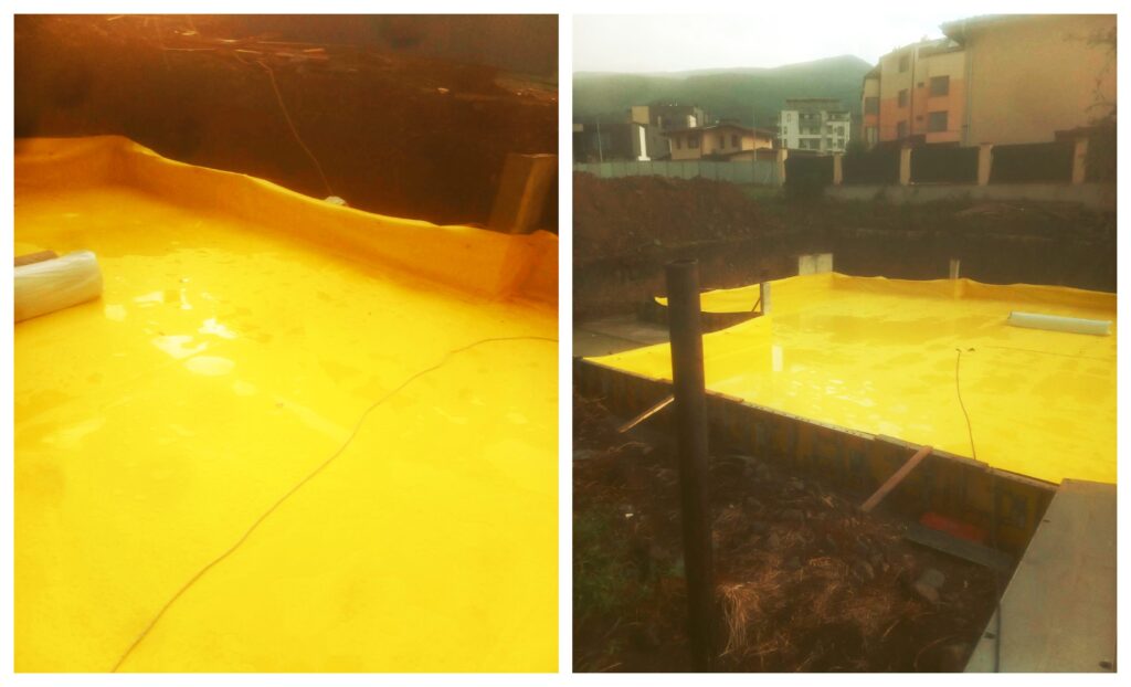 Подземна хидроизолация на къща в Драгалевци, Хидростоп