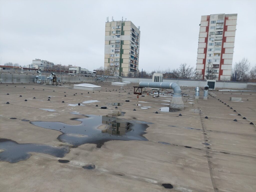 Ремонт на покрив с хидроизолация Fatrafool 1,5 mm, Хидростоп