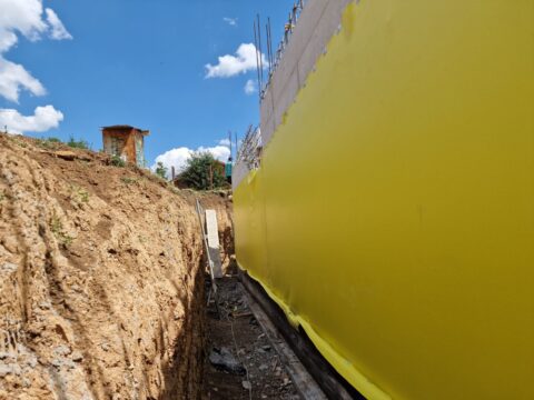 Хидрозолация на основи на къща от Хидростоп