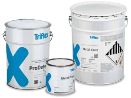 Хидроизолация на метални покриви Triflex Metal Coat