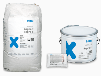 Асфалтова настилка Triflex Asphalt Repro 3K