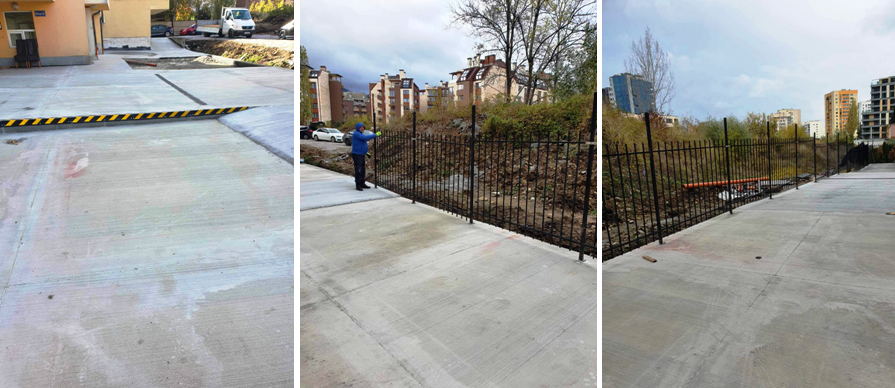 поставяне на ограда