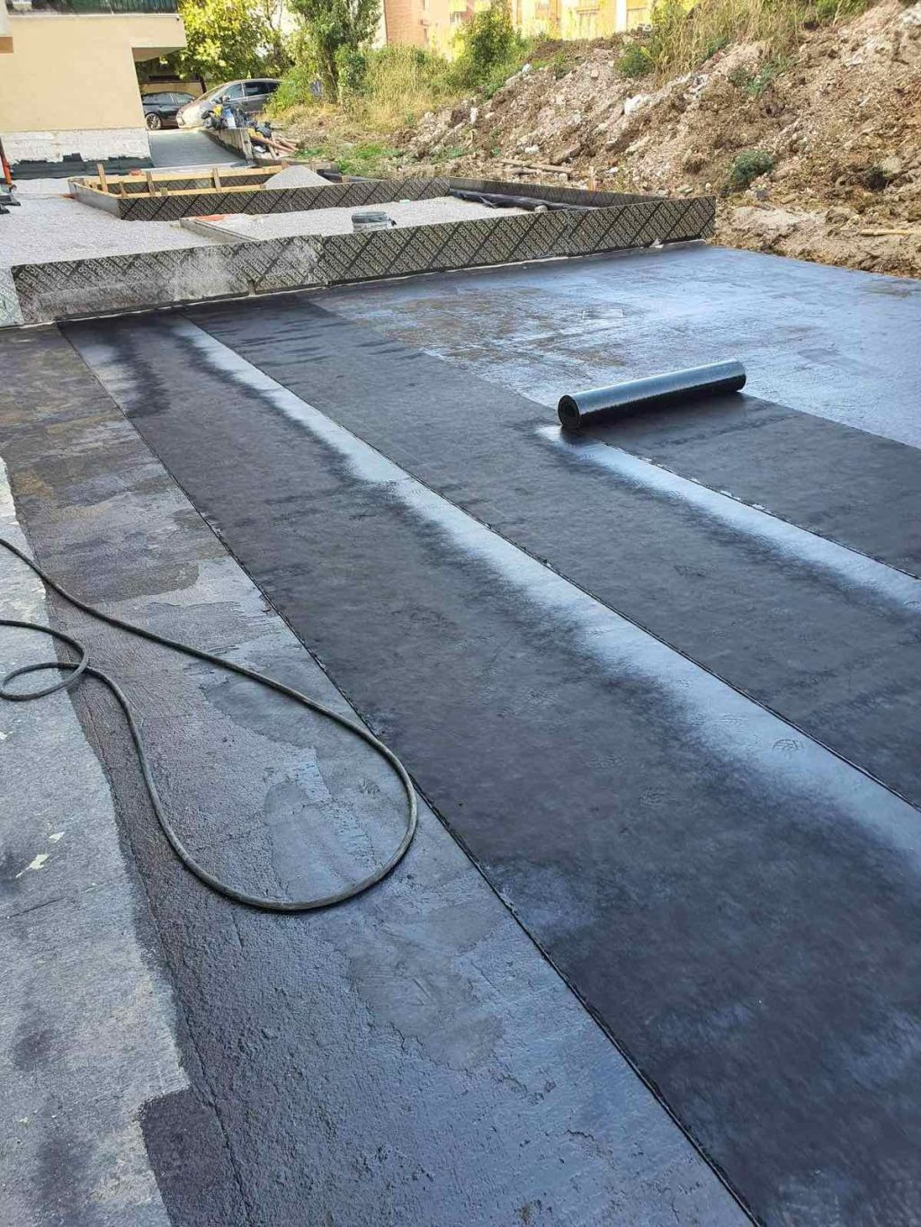 Хидроизолация и нова настилка обект Манастирски ливади