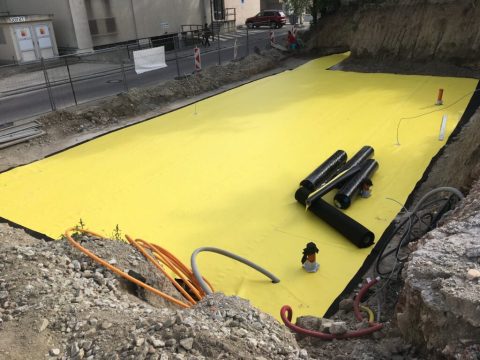 pvc хидроизолация при основите