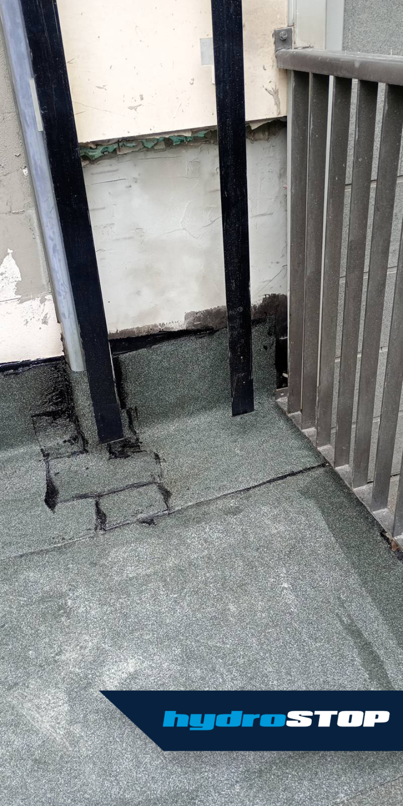 Спиране на теч в подземен паркинг с битумна хидроизолация от Хидростоп 4 Спиране на теч в подземен паркинг с битумна хидроизолация от Хидростоп, Хидростоп