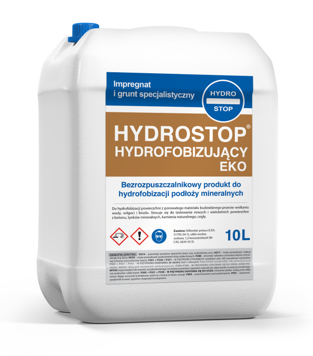 Хидрофобизиращ импрегнатор за минерални повърхности, Хидростоп
